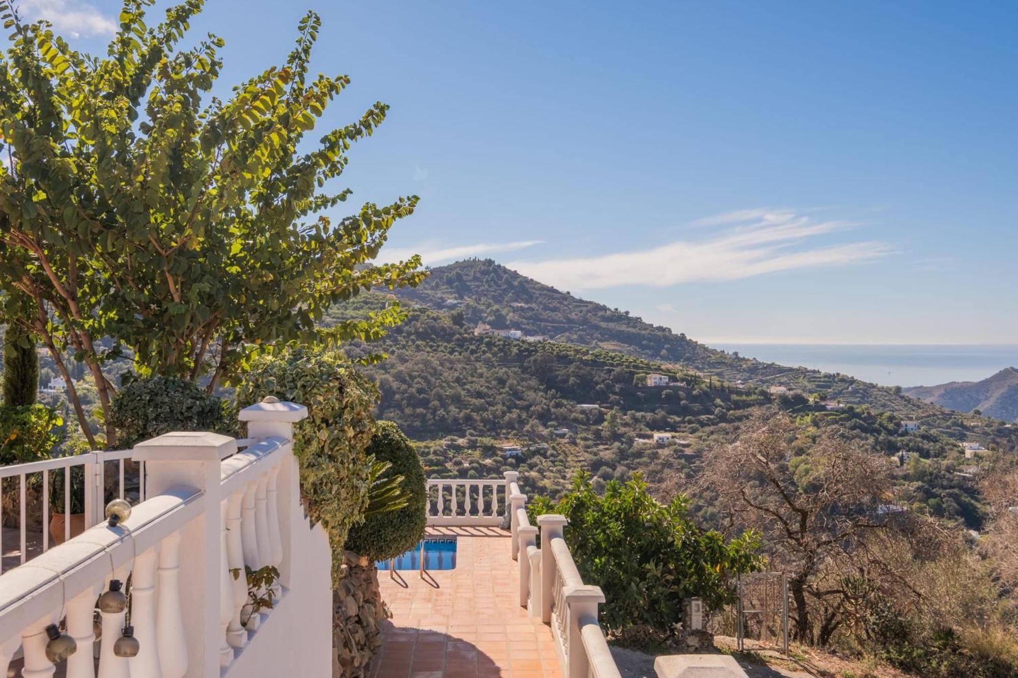 Casa La Siesta Villa With Magical View Own Pool Málaga Exterior foto